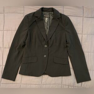 New York & Company Black Tailored Two-Button Women's Blazer